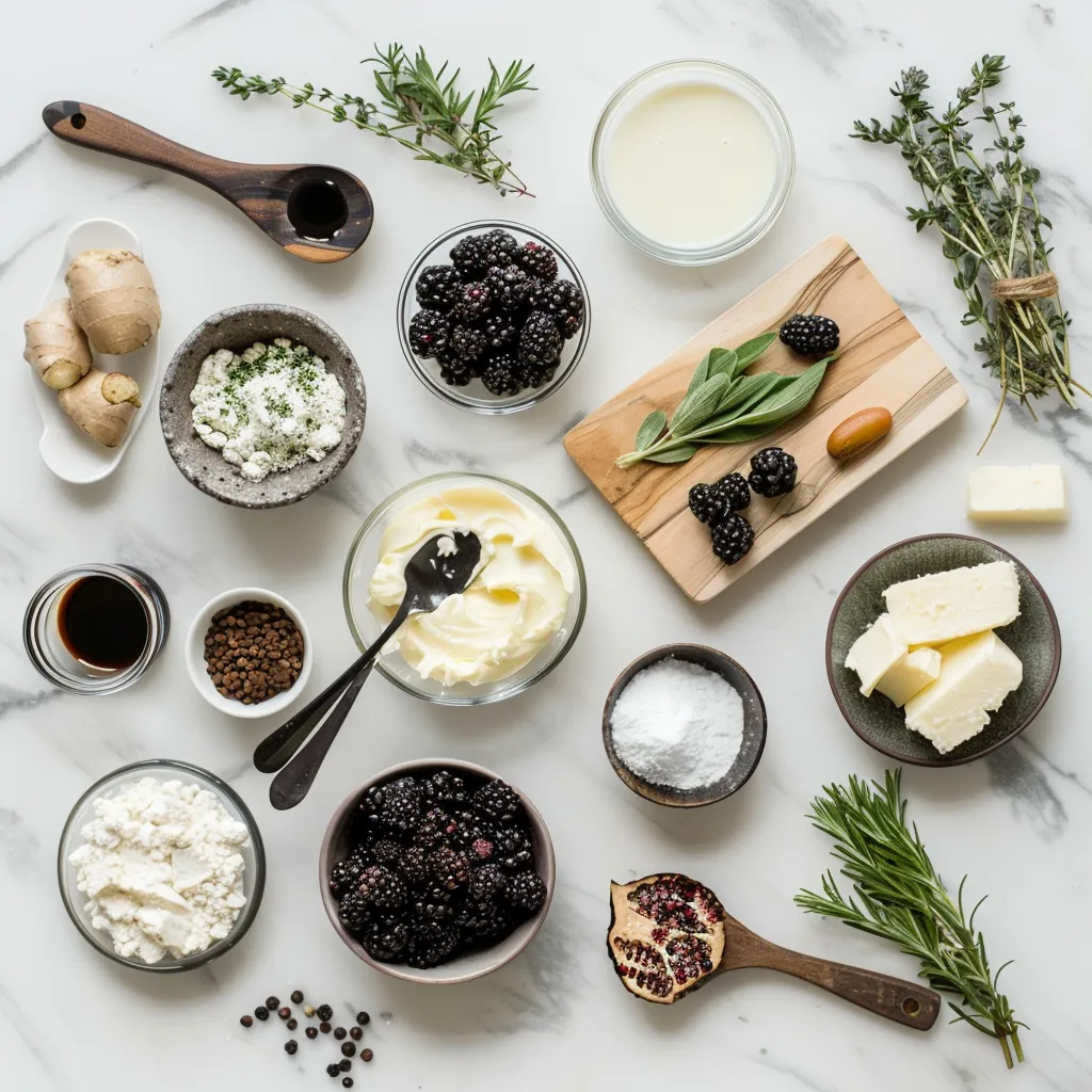 Aromatic The Dreamiest Blackberry Velvet Cake ingredients
