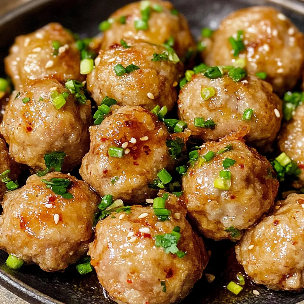 Baked Turkey Meatballs Tasty