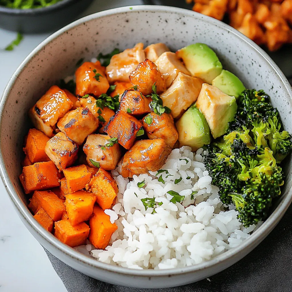 Chicken & Sweet Potato Rice Bowl Exquisite