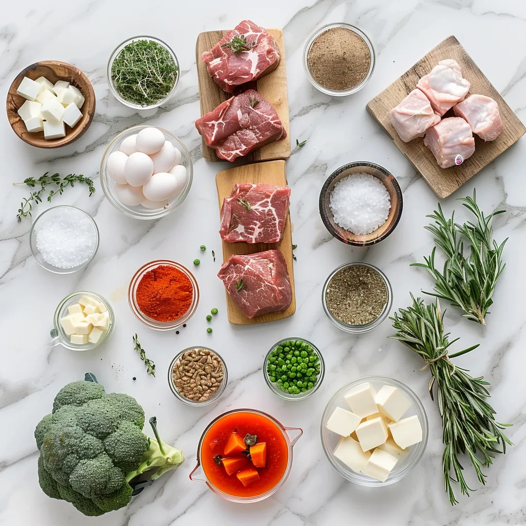 Crock Pot Cowboy Casserole Heavenly ingredients