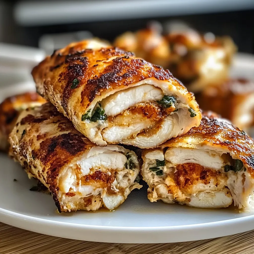 Crunchy Irresistible Air Fryer Chicken & Mozzarella Wraps