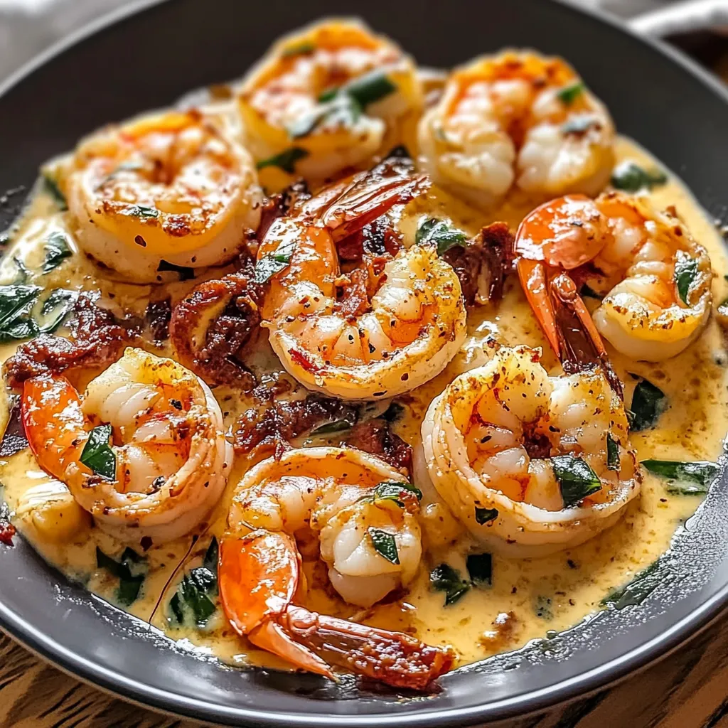 Delectable Creamy Tuscan Shrimp: A Wholesome 30-Minute Meal