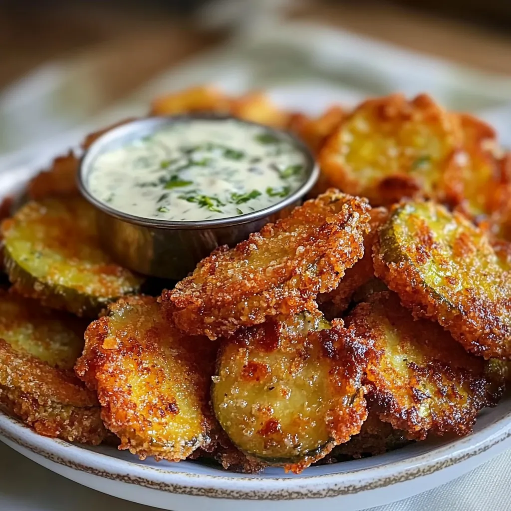 Delightful Air Fryer Fried Pickles