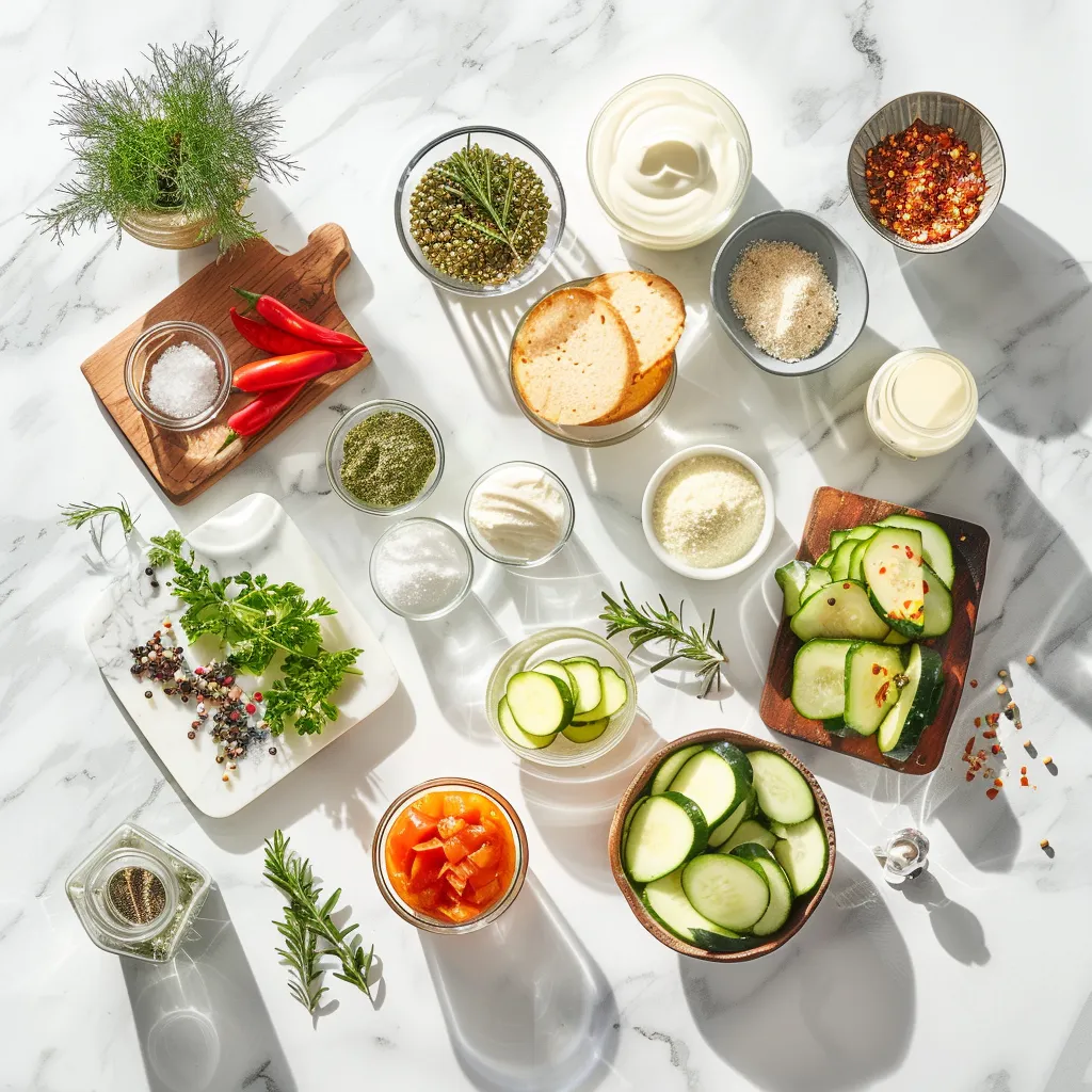 Delightful Air Fryer Fried Pickles ingredients