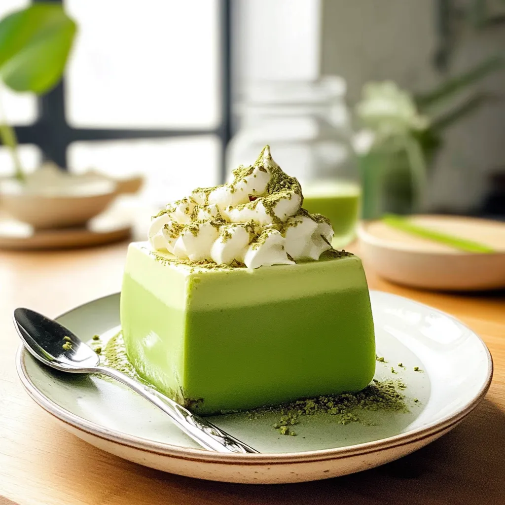 Delightful Iced Matcha Latte