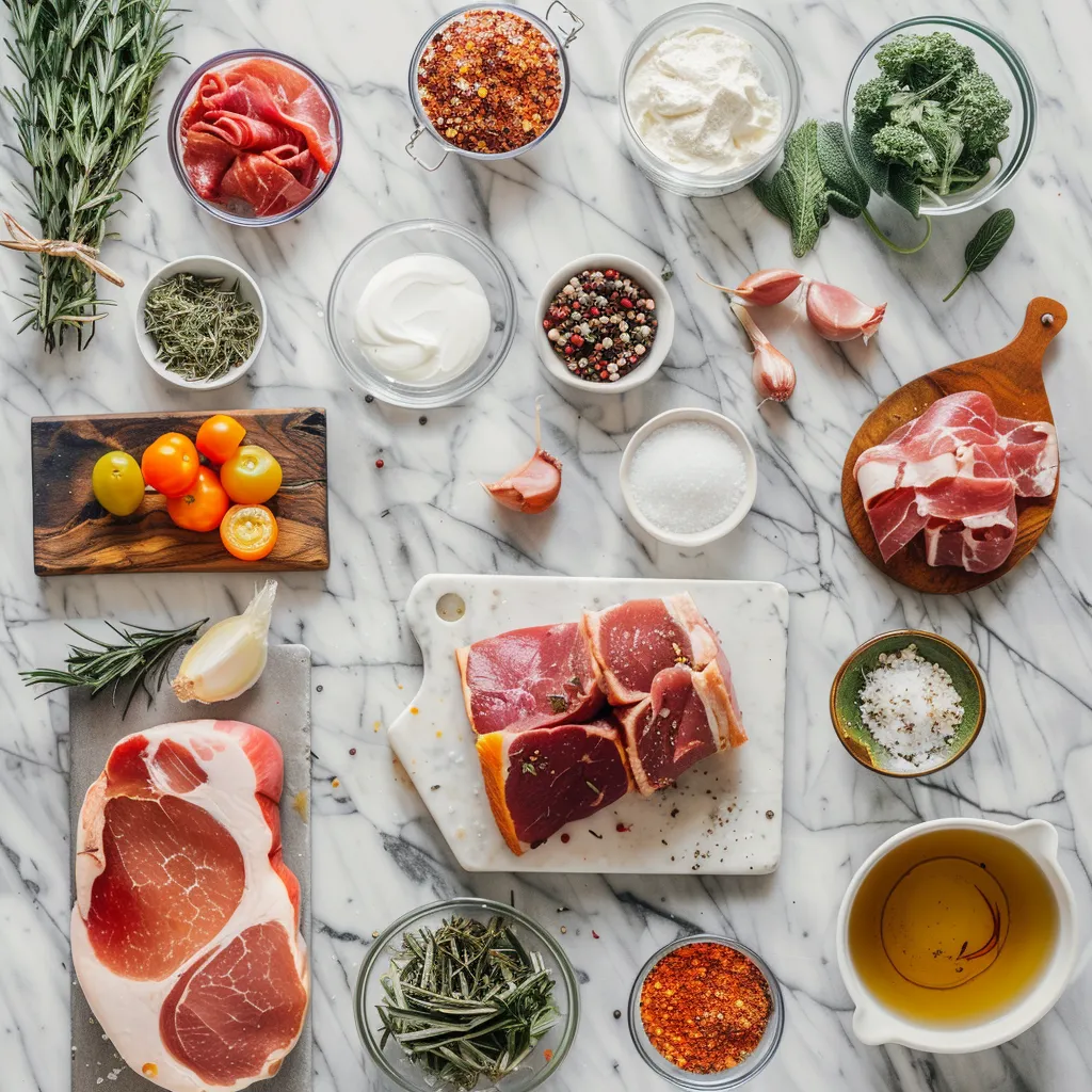 Flavorful Negroni Glazed Ham ingredients