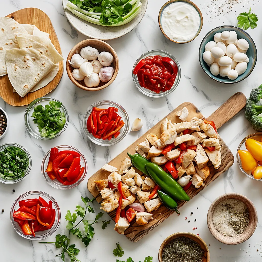 Fresh Air Fryer Chicken Fajitas ingredients