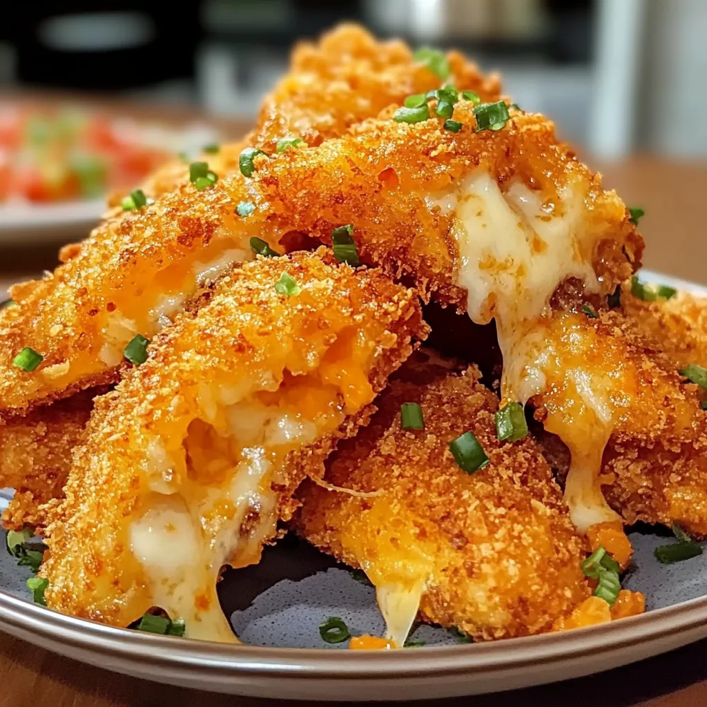 Fried Cheese Stuffed Doritos Flavorful