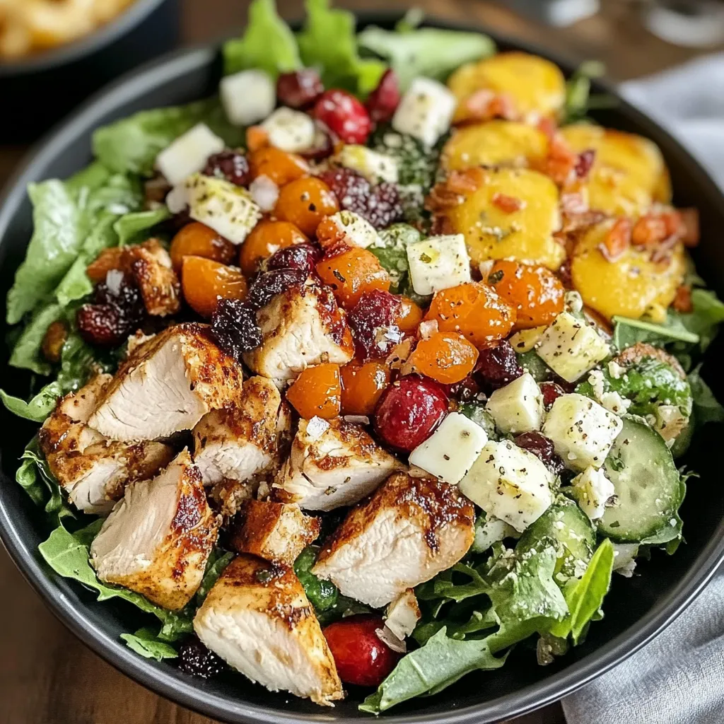 Harvest Chicken Cobb Salad Delectable