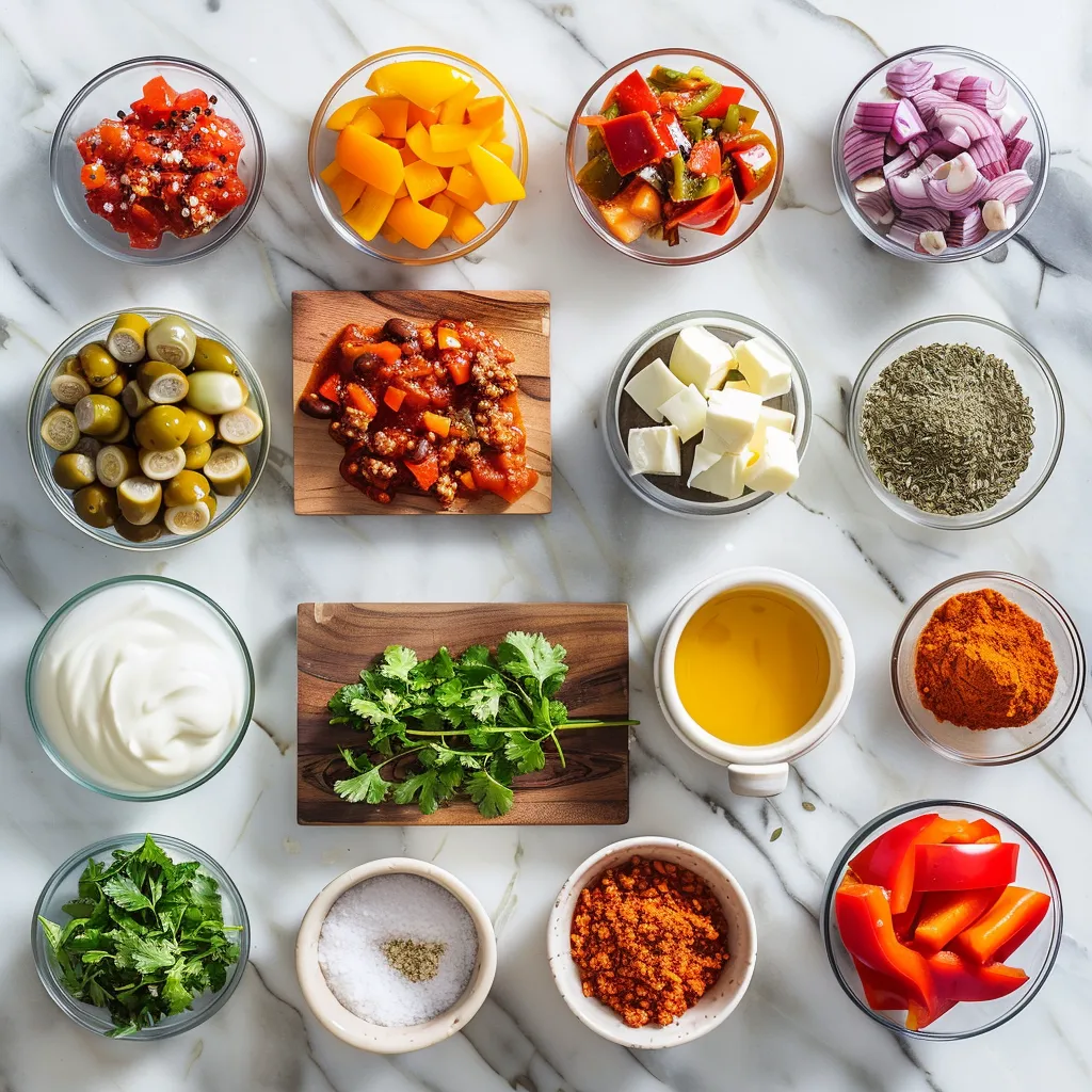 Irresistible Crockpot Cowboy Chili ingredients