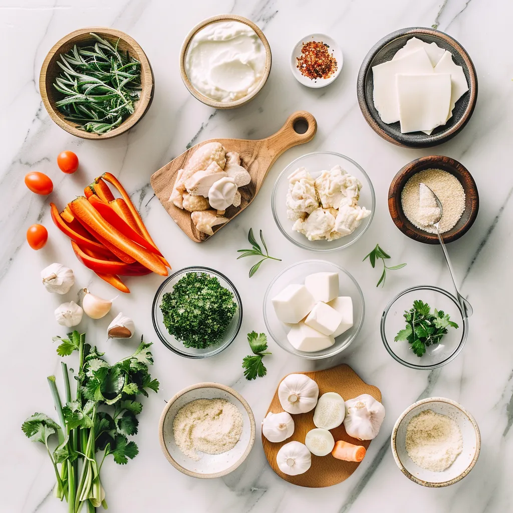 Luscious Crockpot Thai Coconut Chicken Soup ingredients