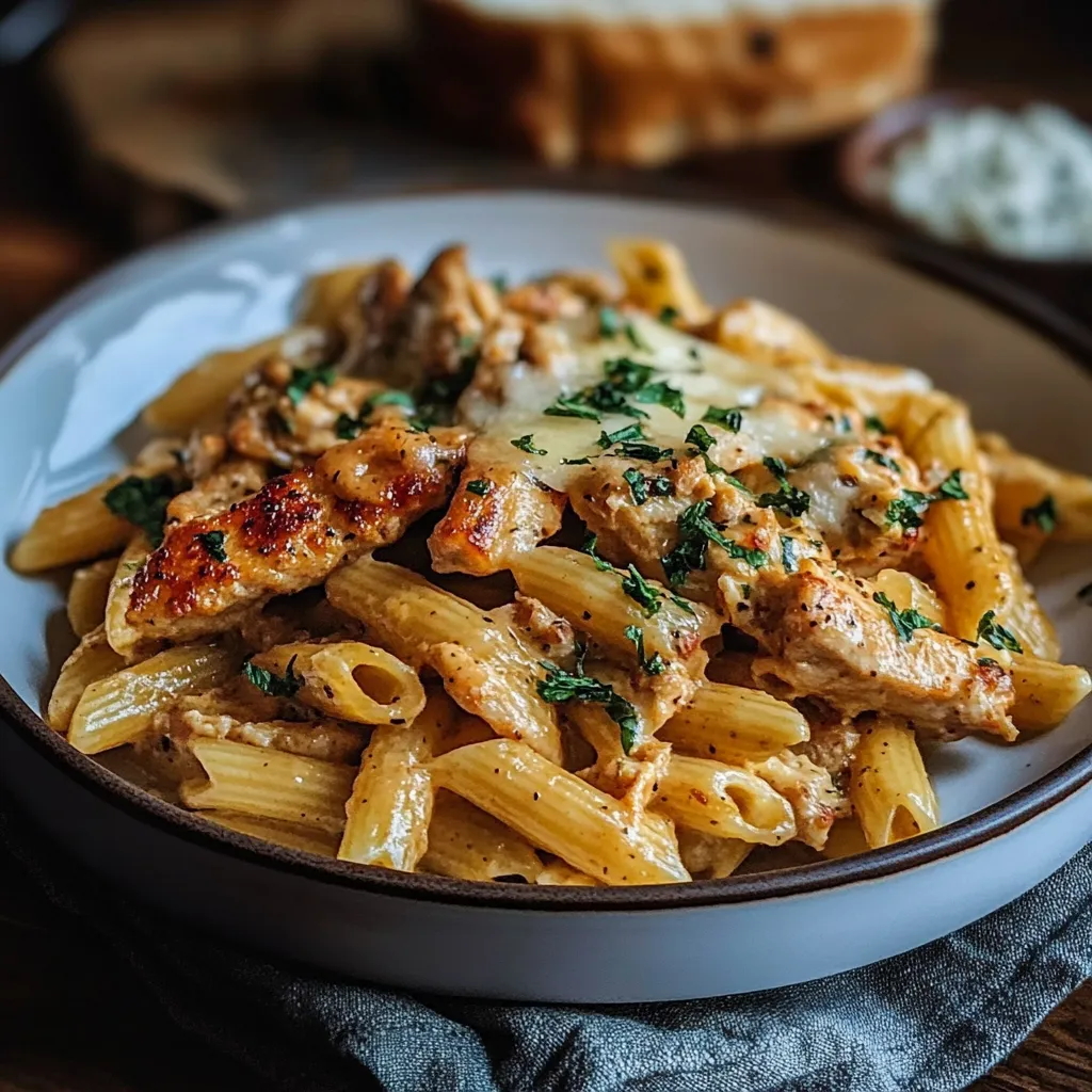 Mouthwatering Honey Pepper Chicken Panini Pasta