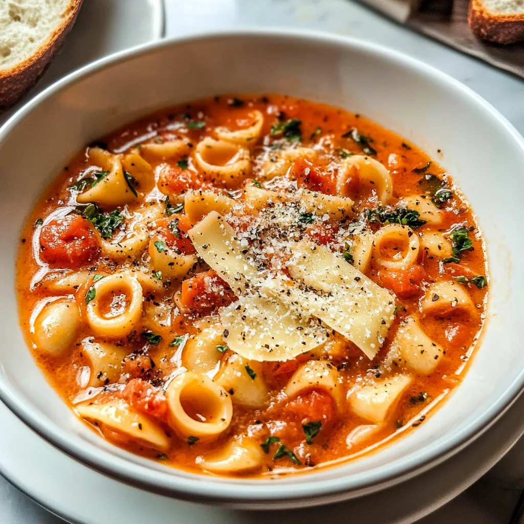 Pasta e Fagioli Flavorful