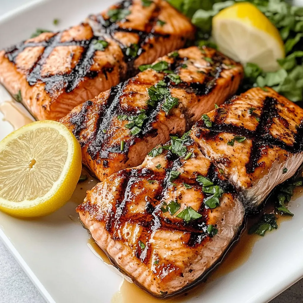Perfect Marinated Grilled Salmon Recipe Tasty