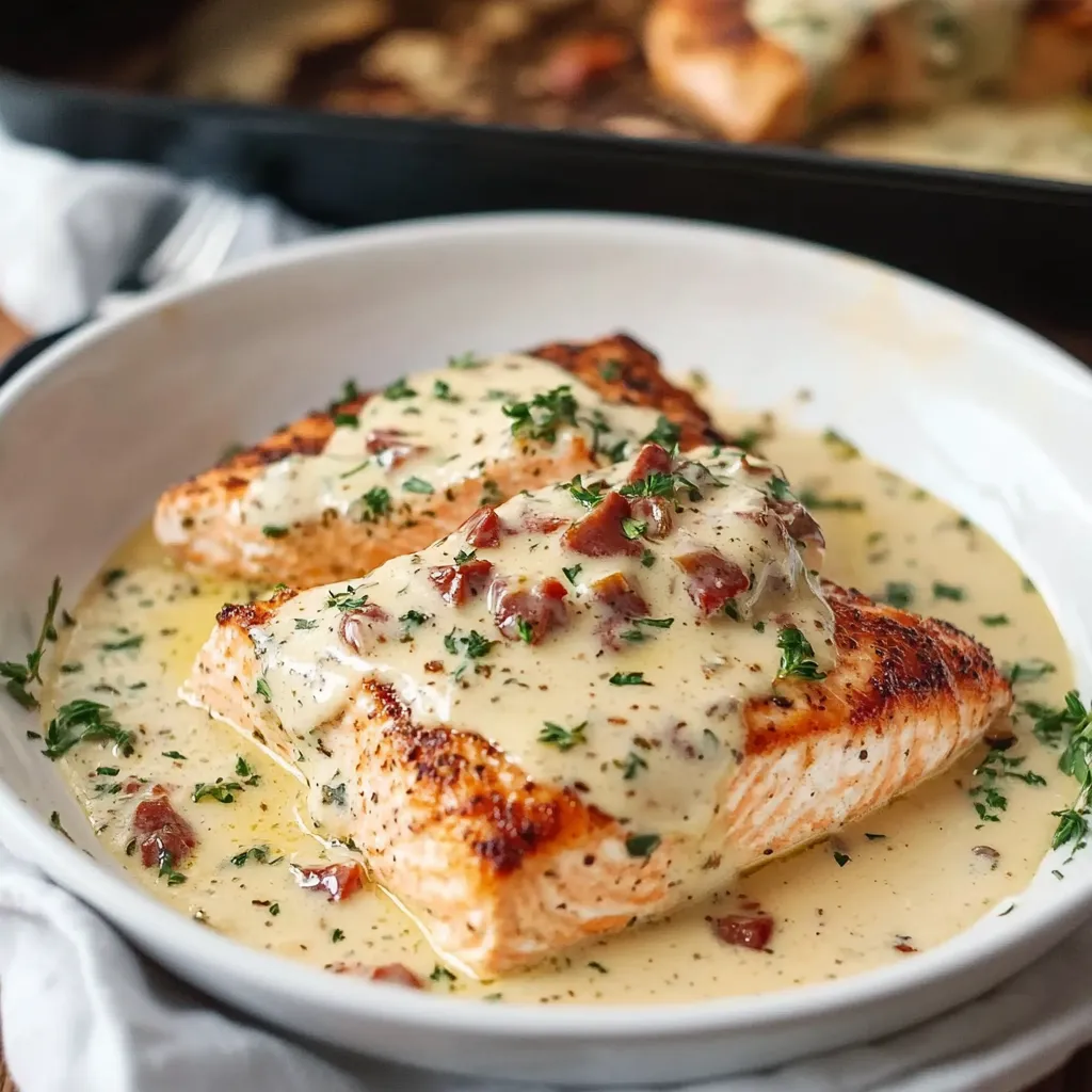 Savory Creamy Marry Me Salmon