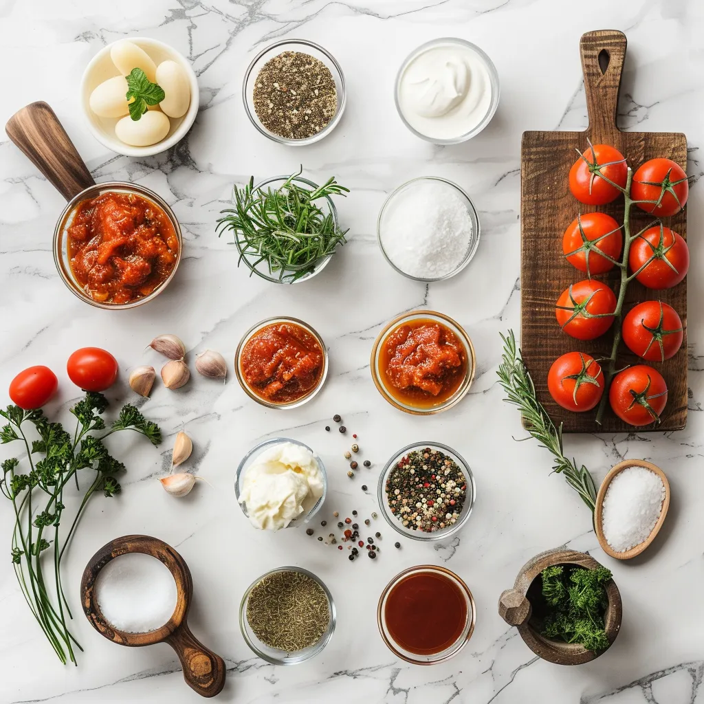 Shakshuka Yummy ingredients