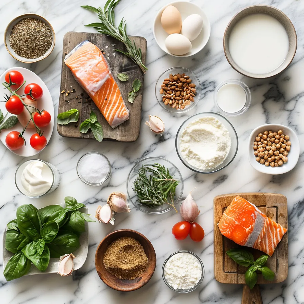 Simple Creamy Tuscan Salmon with Coconut Milk Irresistible ingredients