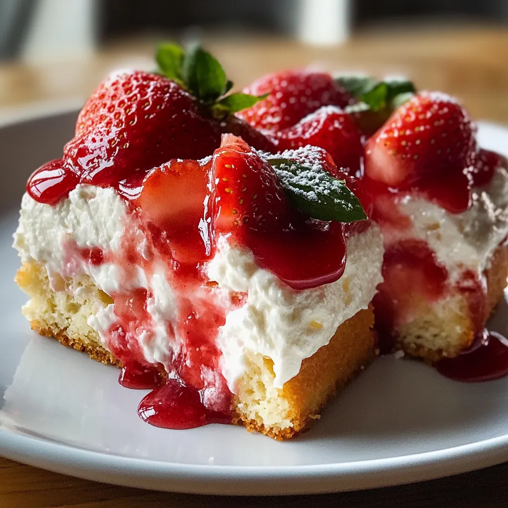 Strawberry Shortcake Cheesecake Rolls Juicy