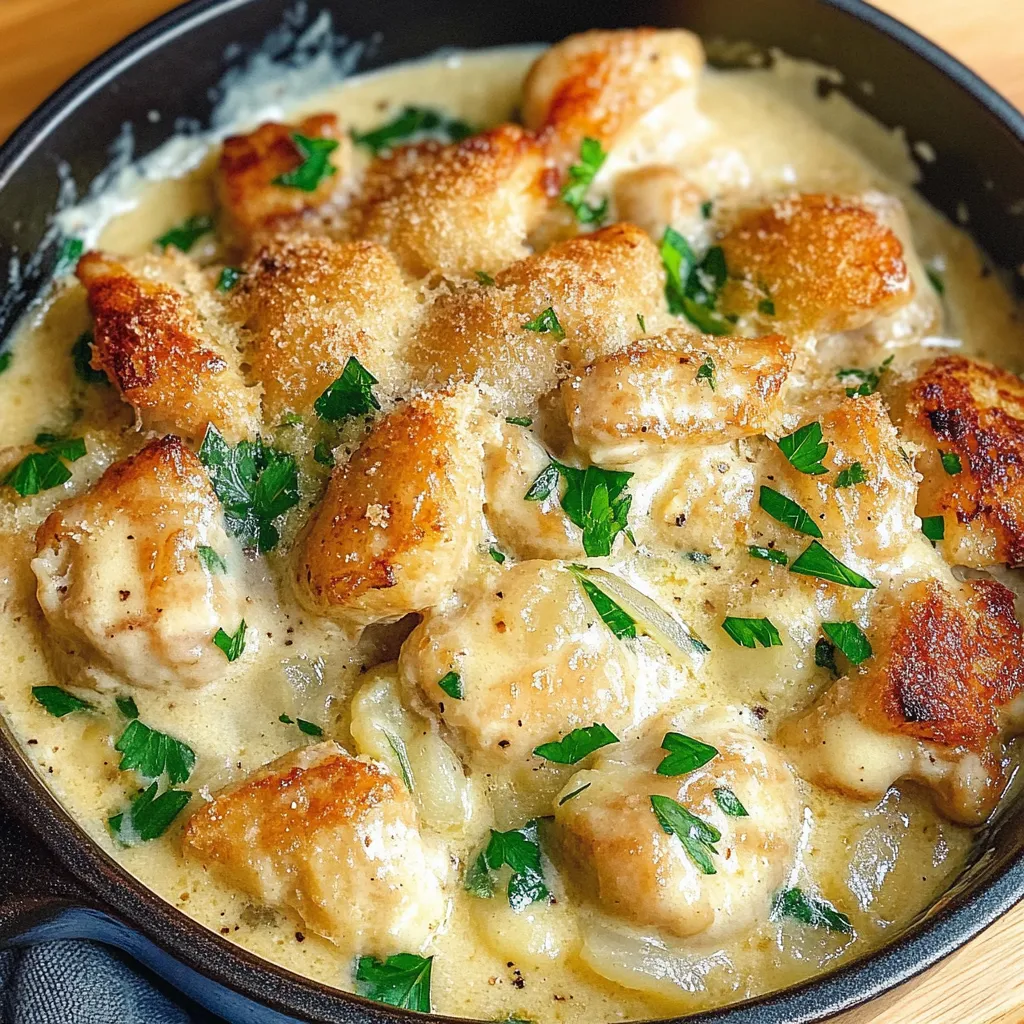 Yummy Creamy Chicken and Gnocchi
