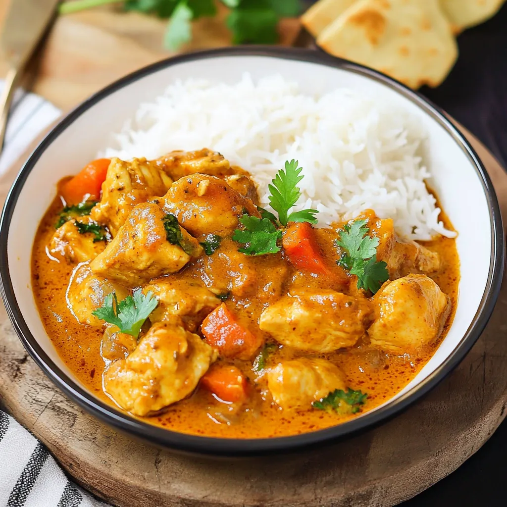 Zesty Crockpot Chicken Curry
