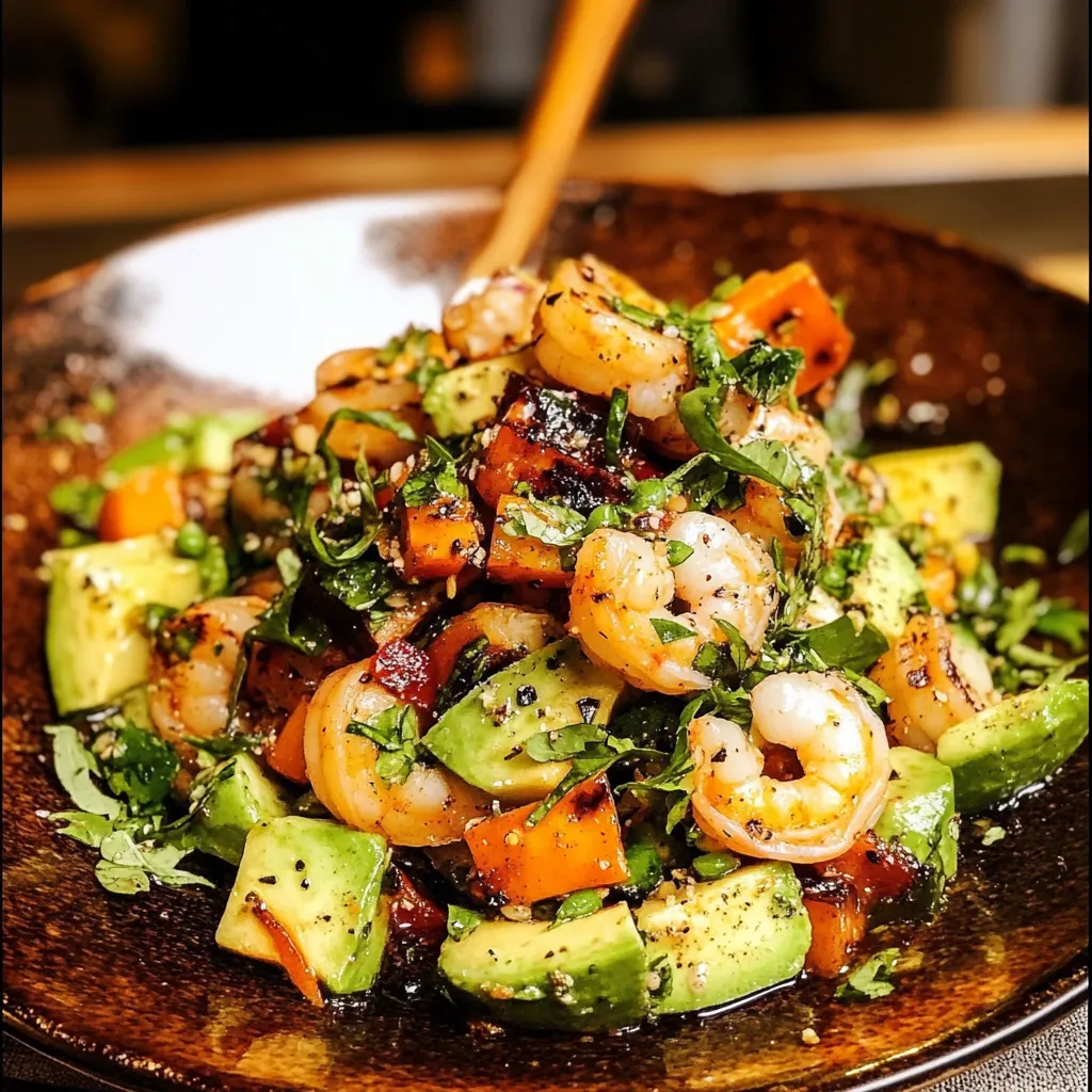 Shrimp Avocado Salad Zesty