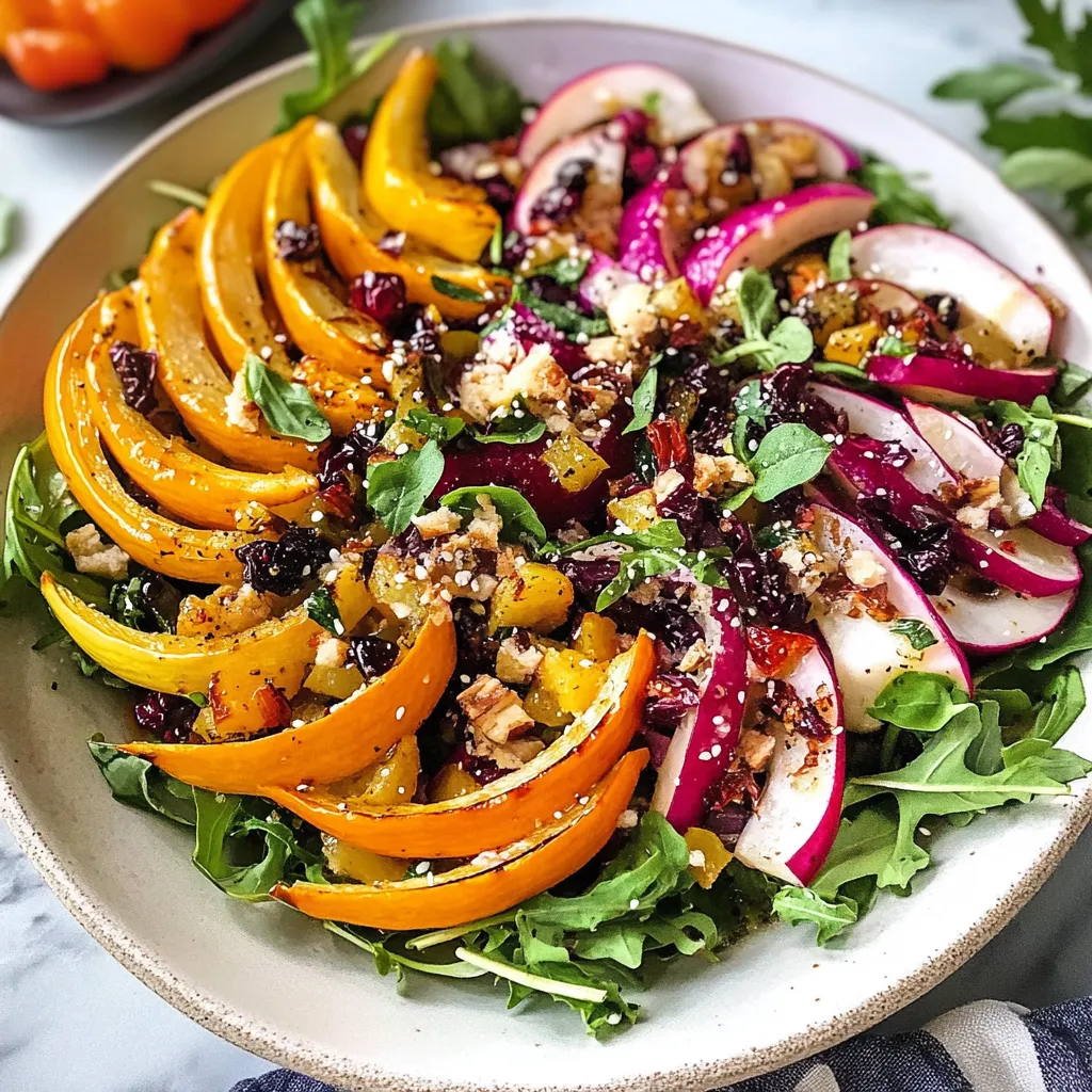 Tasty Delicata Squash Salad