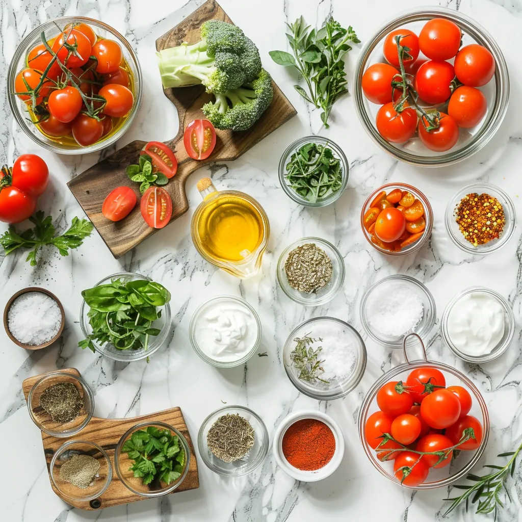 Tasty Roasted Tomato Vinaigrette ingredients