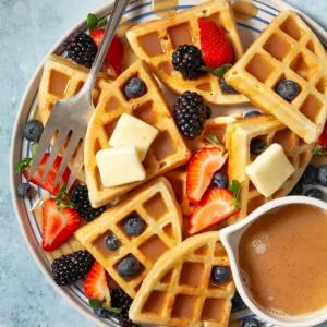 Unbeatable Fluffy Waffle Recipe — Meal Prep Hero of the Week