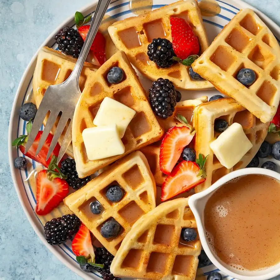 Unbeatable Fluffy Waffle Recipe — Meal Prep Hero of the Week