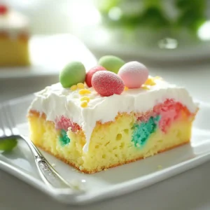 Epic Easy & Delicious Easter Poke Cake Recipe — Flavor You