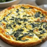 5-Star Cottage Cheese Spinach Crustless Quiche — High-Protein Guilt-Free Winner