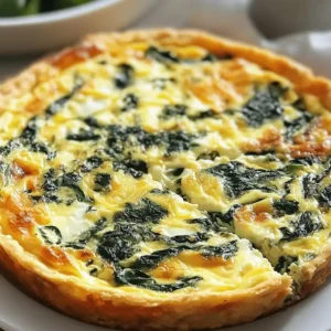 5-Star Cottage Cheese Spinach Crustless Quiche — High-Protein Guilt-Free Winner