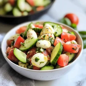 Foolproof Refreshing Cucumber Caprese Salad Recipe for Summer Fun — Indulgent & Totally Irresistible