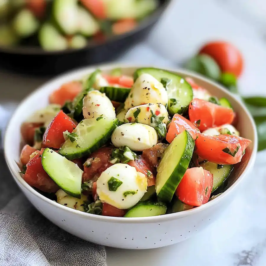 Foolproof Refreshing Cucumber Caprese Salad Recipe for Summer Fun — Indulgent & Totally Irresistible