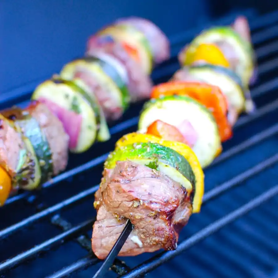 Mediterranean Beef Kabobs | Juicy Herb Marinade