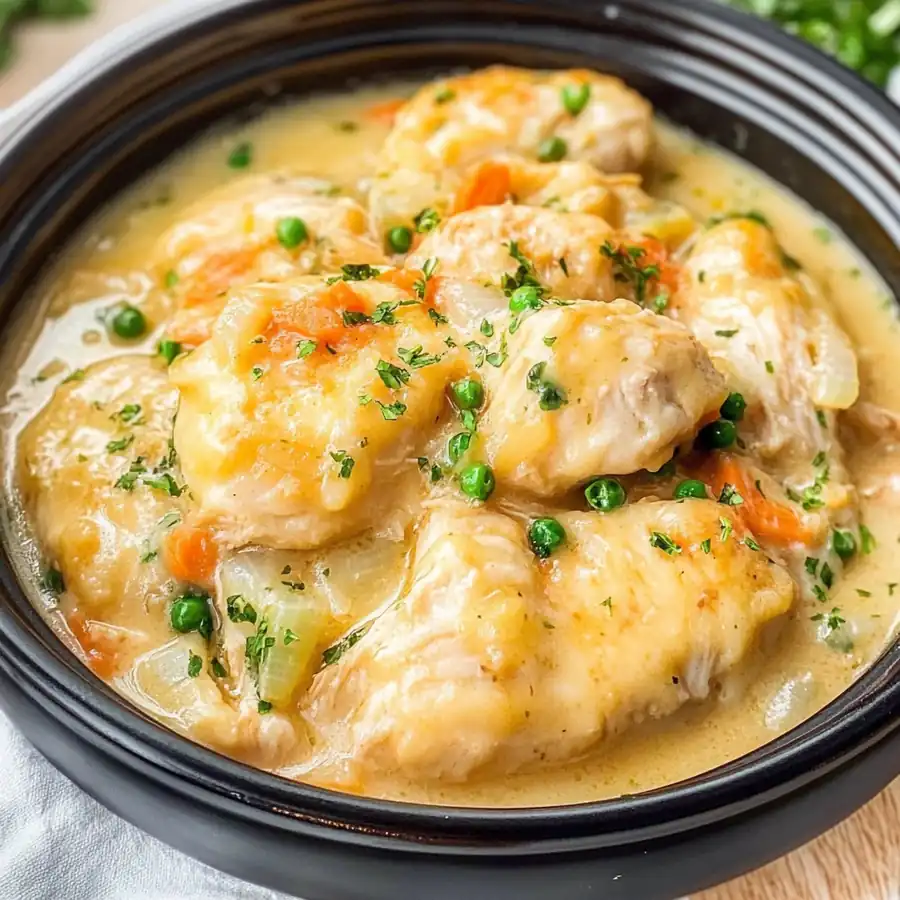 Viral Cozy CrockPot Chicken and Dumplings Recipe to Savor — Ultimate Comfort Food Classic