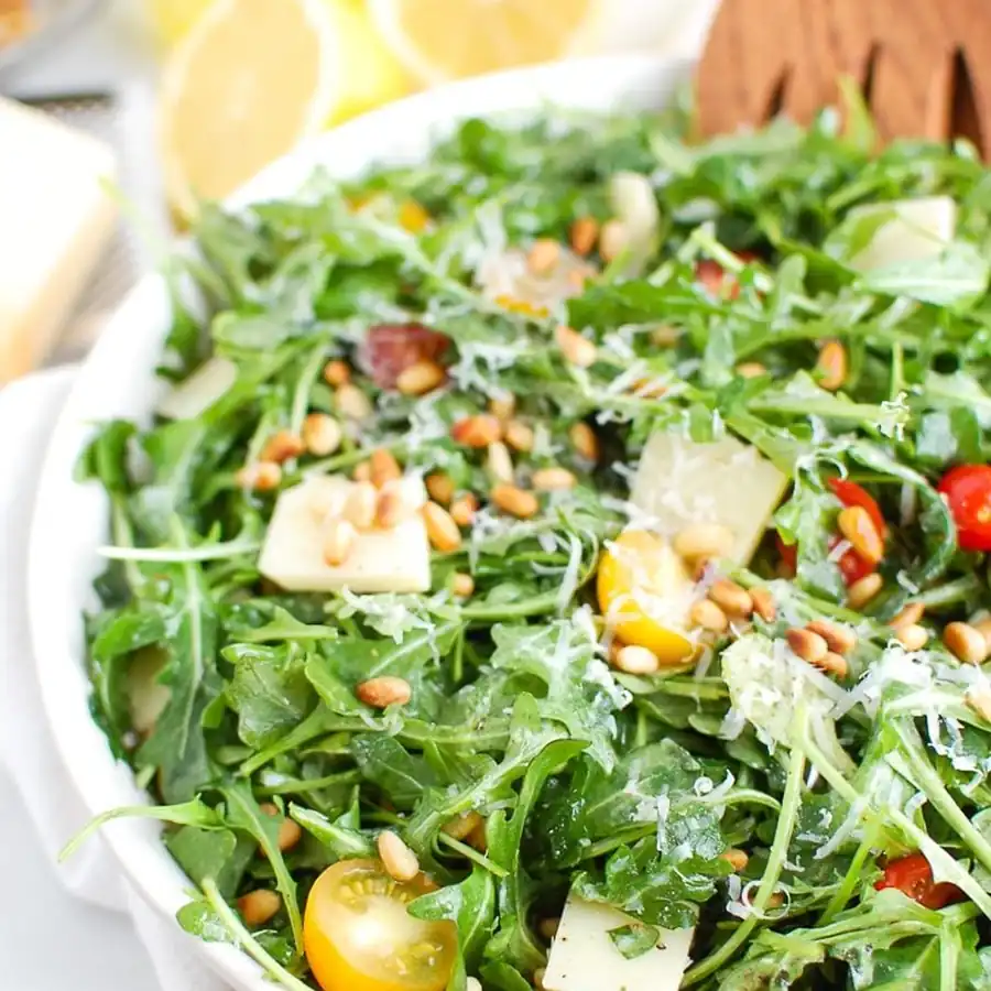 Lemon Arugula Salad with Parmesan – Quick & Fresh
