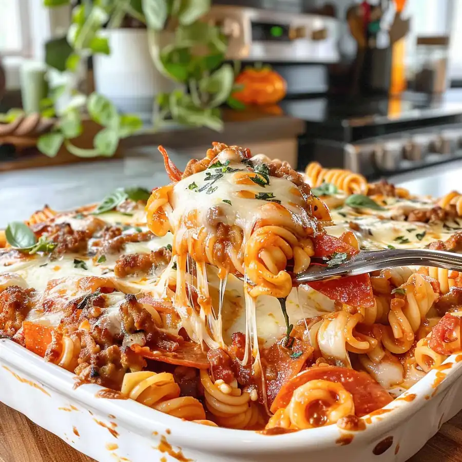Next-Level Easy Pizza Pasta Bake Recipe for Busy Weeknights - WowCooks.com — 30-Min Family Dinner Everyone Loves