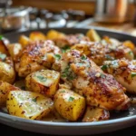 Make-Ahead Garlic Parmesan Chicken and Potatoes: The Ultimate Comfort Dish —