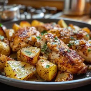 Make-Ahead Garlic Parmesan Chicken and Potatoes: The Ultimate Comfort Dish —