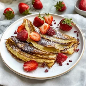 Crowd-Pleasing Delightful Strawberry Crepes: A Sweet Morning Treat — Kid-Approved Family Favorite