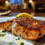 Flavor Bomb Moroccan Salmon with Tangy Lemon Yogurt