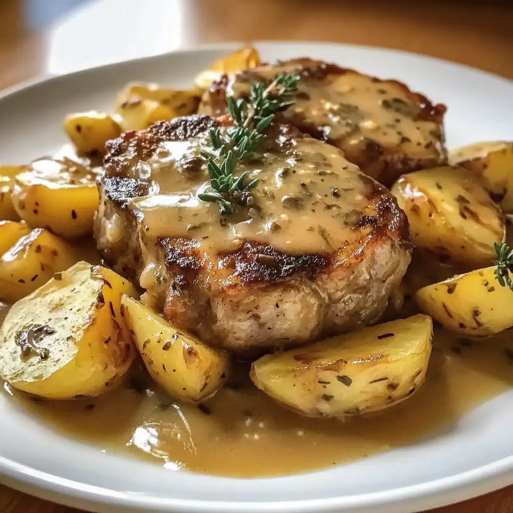 Smothered Pork Chops: Comfort Food with Golden Gravy