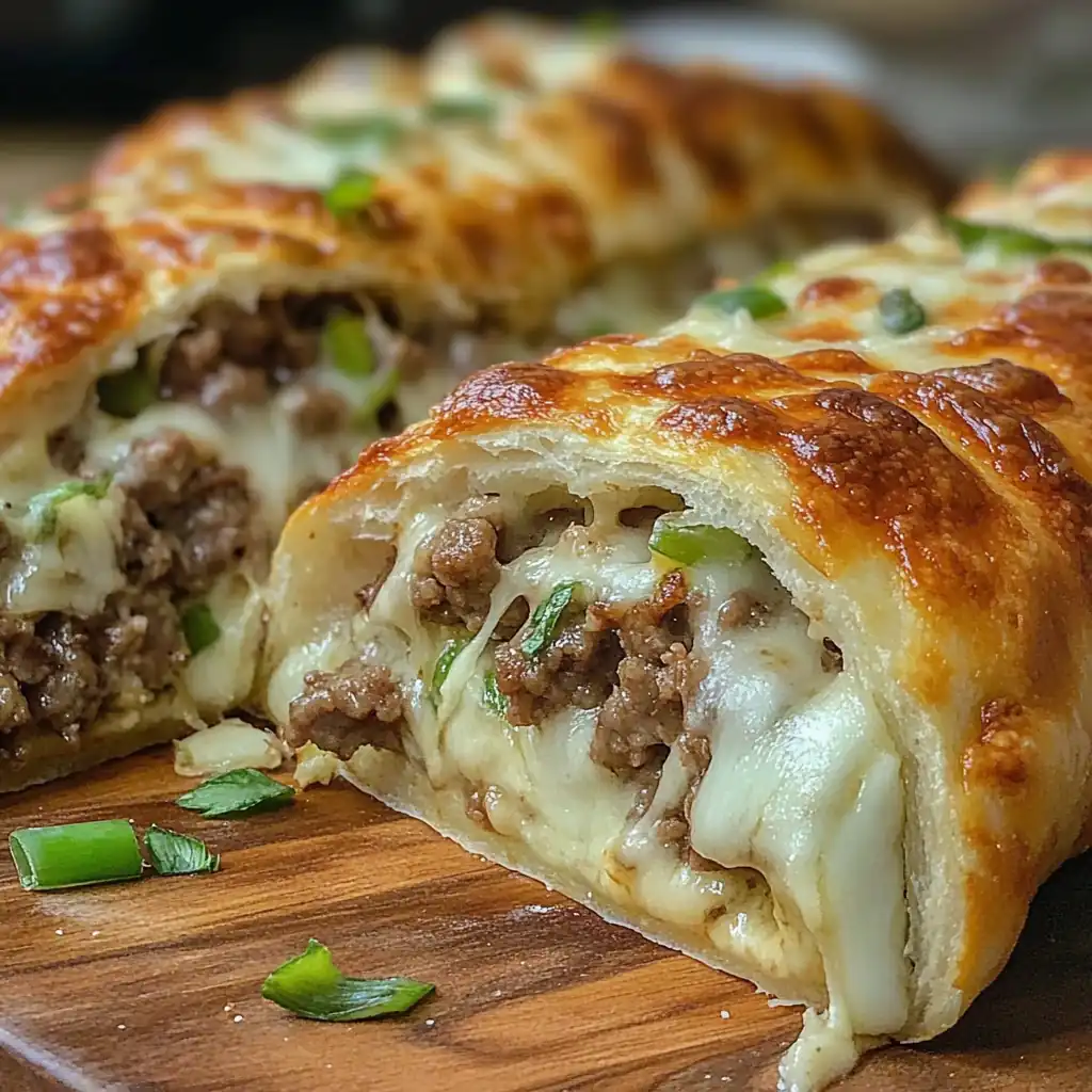 Cheesy Philly Cheesesteak Stromboli: The Ultimate Comfort Bake
