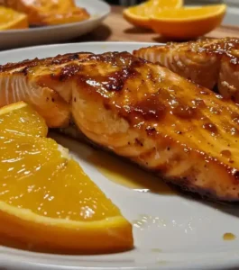 Orange Glazed Salmon: Sweet, Quick, Delicious!