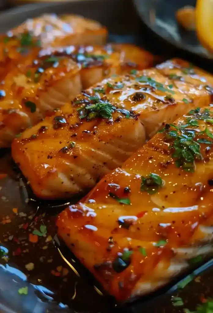 Orange Glazed Salmon: Sweet, Quick, Delicious!