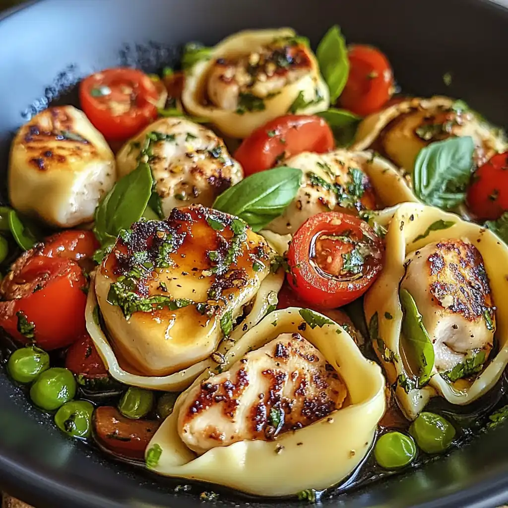 Warm Balsamic Chicken Tortellini Salad: The Ultimate Cozy Dinner