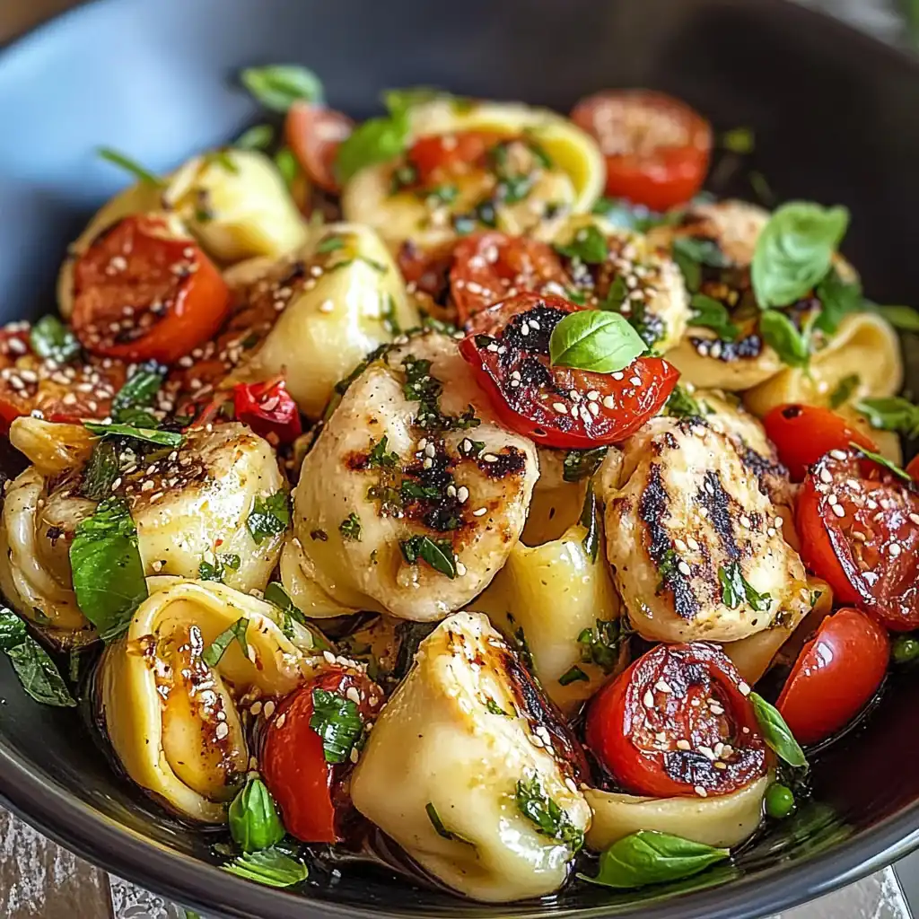 Warm Balsamic Chicken Tortellini Salad: The Ultimate Cozy Dinner