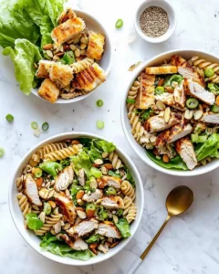 Fresh & Crunchy Chinese Chicken Salad — 20 Minute Lunch