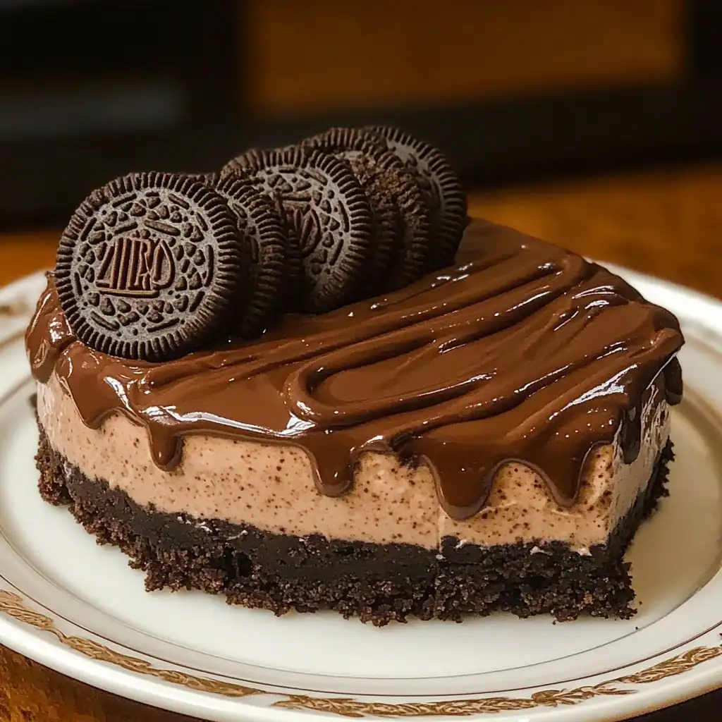No-Bake Oreo Nutella Cheesecake — Pure Chocolatey Bliss!
